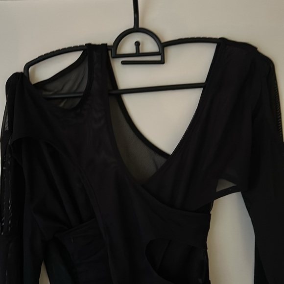 Mesh cutout bodysuit, size small - Picture 2 of 4